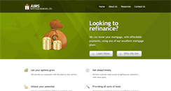 Desktop Screenshot of aimsbankers.com